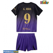 Barcelona Gabriel Jesus #9 Auswärts Trikotsatz Kinder 2026-27 Kurzarm (+ Kurze Hosen)